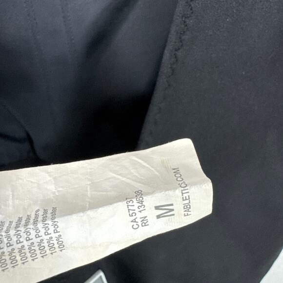 Fabletics Sunset Scoop One Piece Swimsuit Womens Medium Black Square Neck - Picture 8 of 10